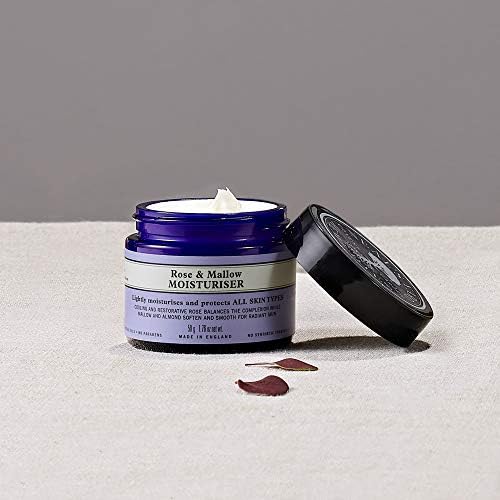 Neal's Yard Remedies Rose & Mallow Moisturiser - Organic Face Cream 50g