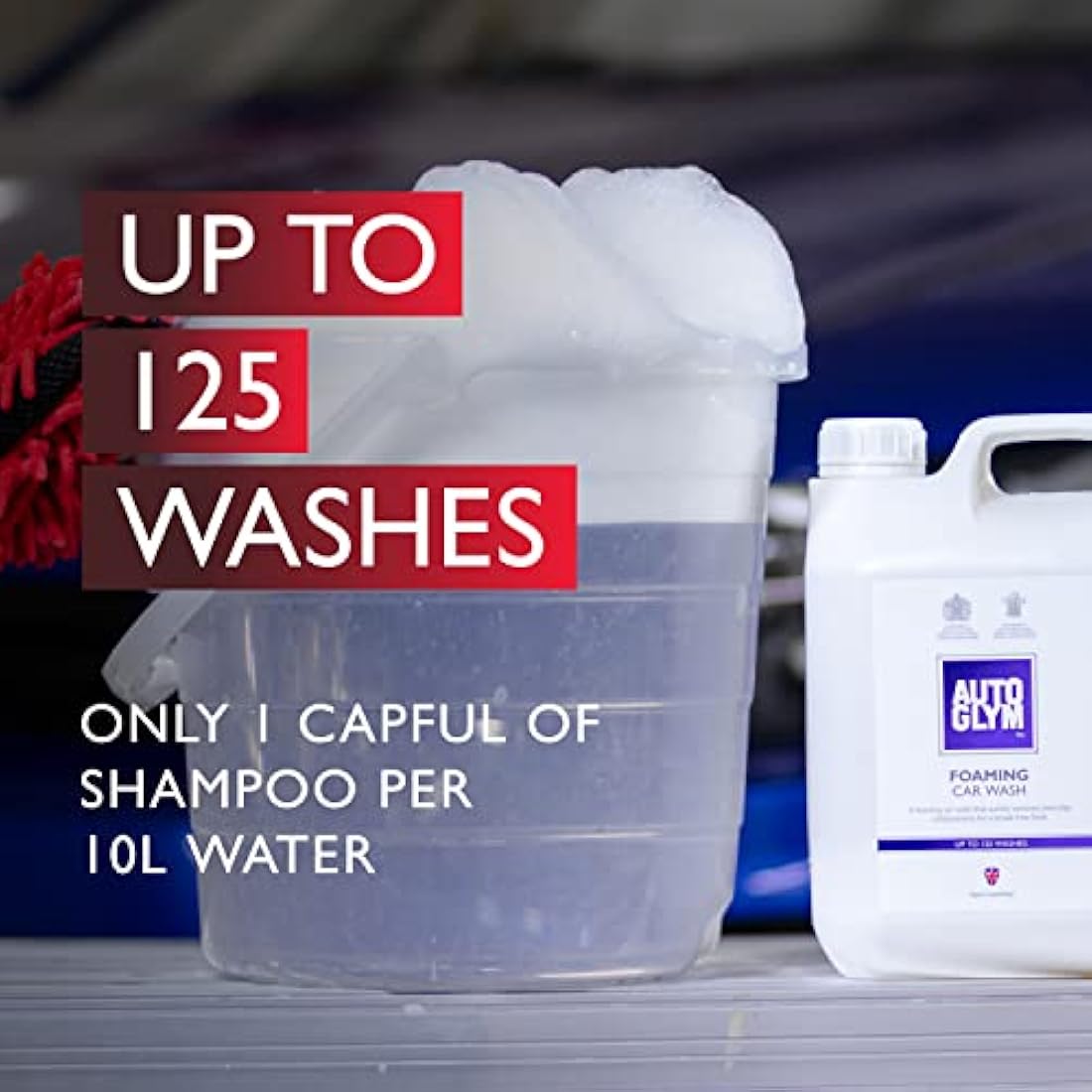 Autoglym Foaming Car Wash – pH Neutral High Foam Shampoo, 2.5L