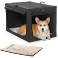 Petsfit Collapsible Soft Dog Crate – Portable 76cm Large Pet Kennel