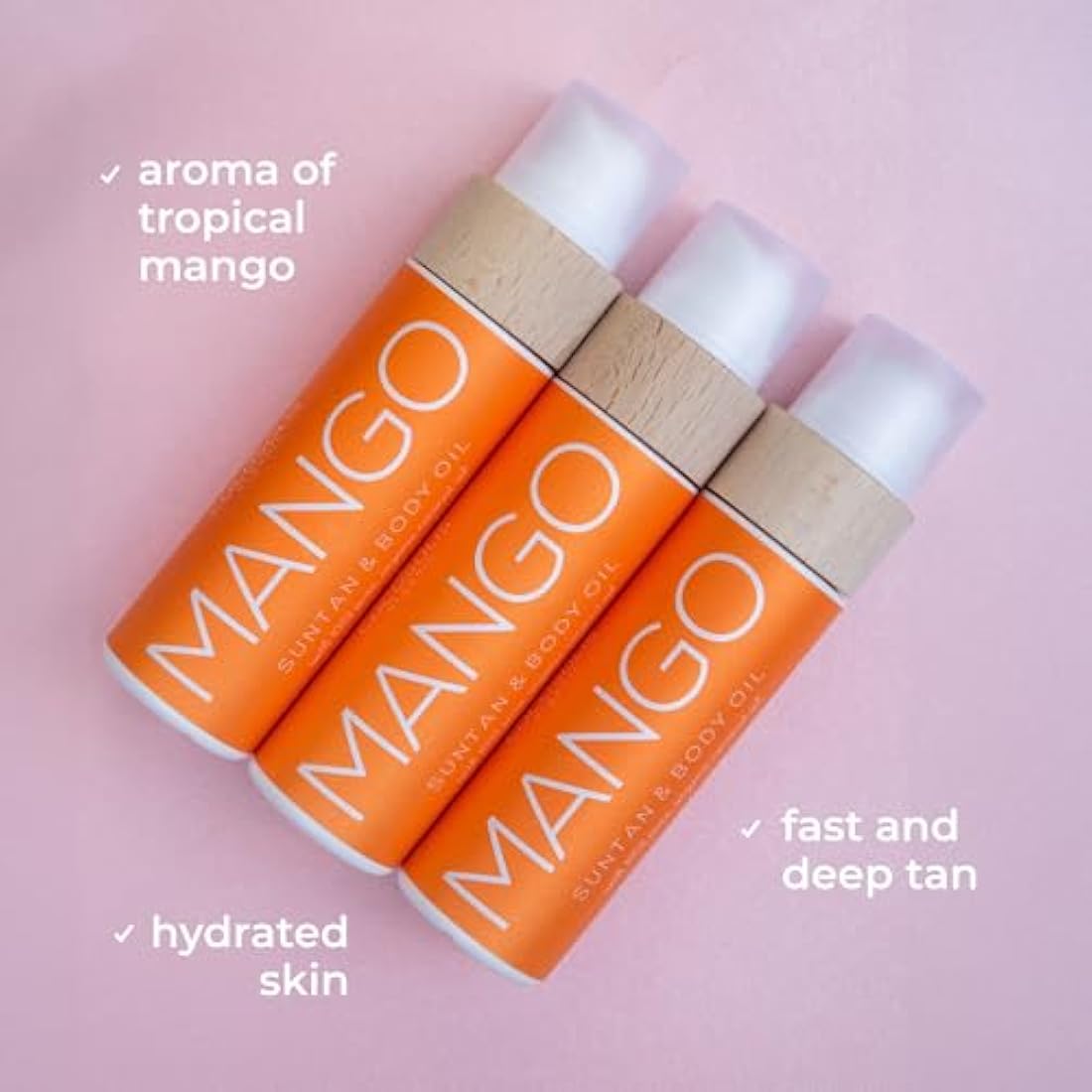 COCOSOLIS Mango Tan Accelerator | Organic Body Oil with Vitamin E
