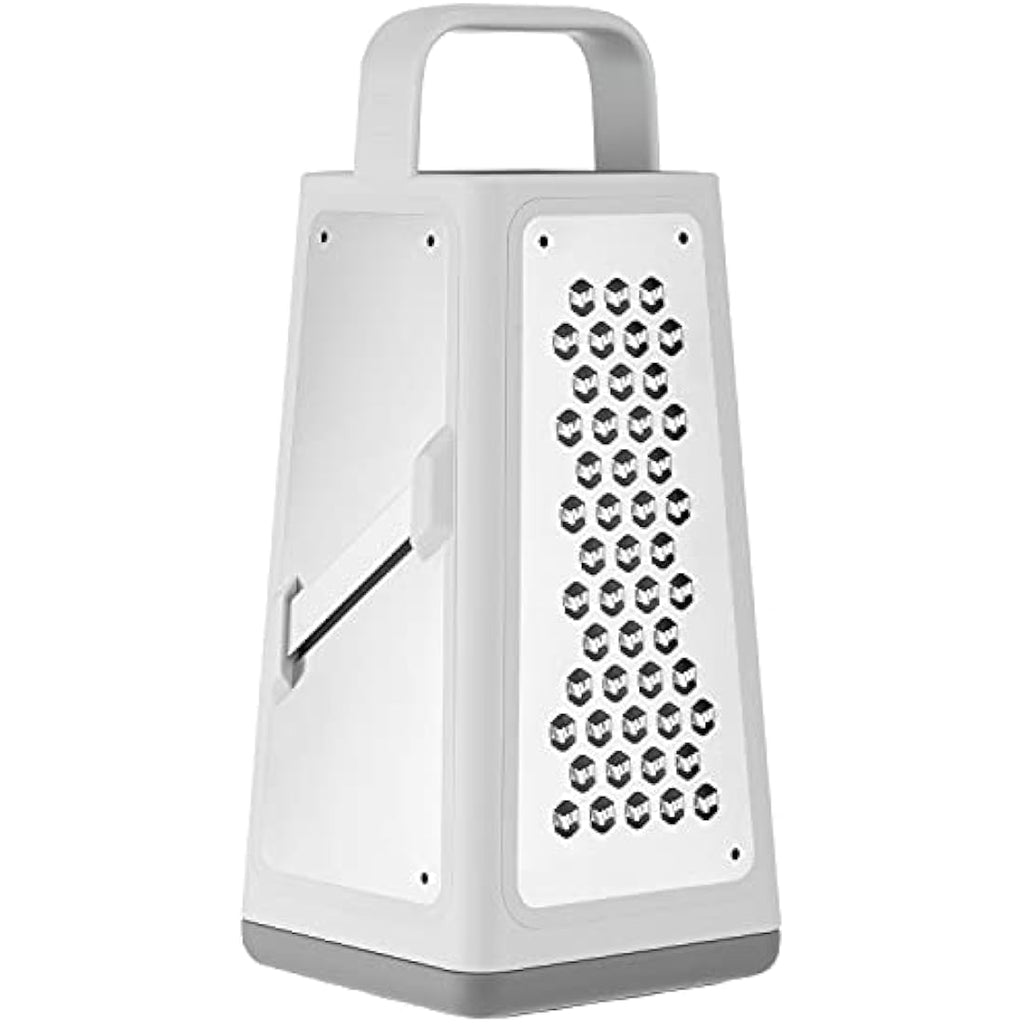 ZWILLING Z-Cut 6-in-1 Square Grater | Stainless Steel & Grey Plastic
