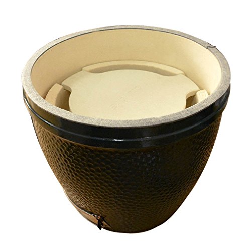 Onlyfire 17.5" Ceramic Heat Deflector for Large Big Green Egg & Kamado