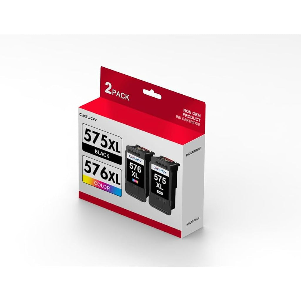 CATJOY PG-575XL CL-576XL Ink Cartridges for Canon PIXMA TS3550i TR4750i