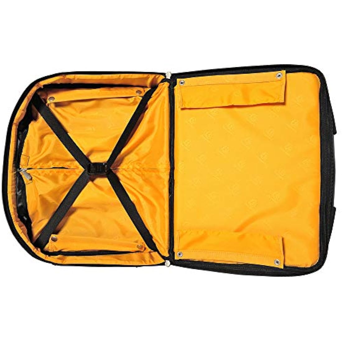 Exacompta Exatrolley Laptop Suitcase | 15.6" Rolling Briefcase - Black