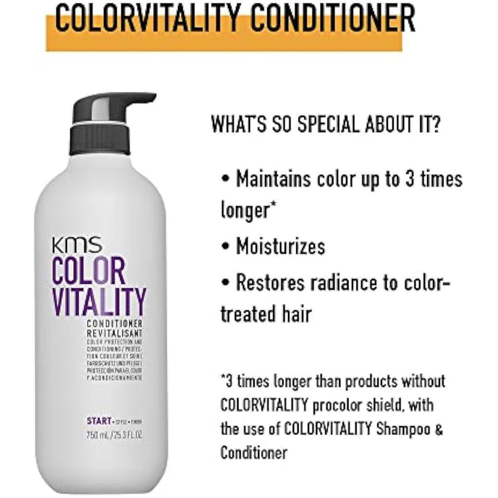 KMS Color Vitality Conditioner | Hydrating Color Protection - 750ml