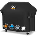 Zettum 147cm BBQ Grill Cover | Waterproof 600D Oxford for Weber Genesis II