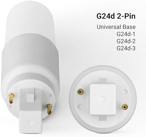 SEBSON G24 LED 7W Bulb 10-Pack | Neutral White 4000K | 50W Replacement