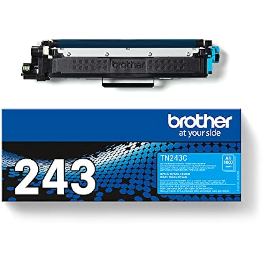 Brother TN-243C Cyan Toner Cartridge – Genuine Standard Yield