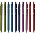 UIXJODO 0.5mm Black Gel Pens – 10 Pcs Retractable Fine Point Pens
