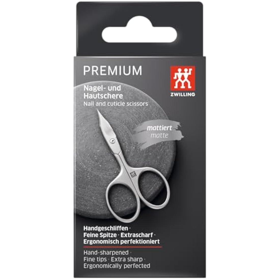 Zwilling Twinox Combination Nail Scissors – 9cm Matte Stainless Steel