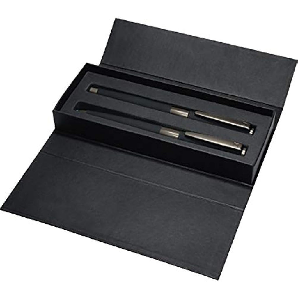 Senator Image Black Line Writing Set - Fountain Pen & Ballpoint Pen
