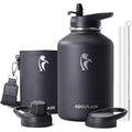 Coolflask 2L Insulated Water Bottle | Half Gallon Stainless Steel Jug