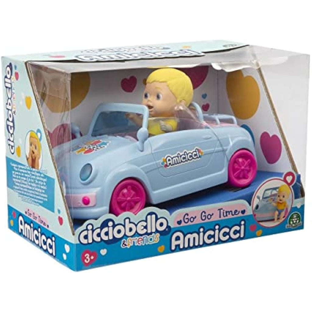 Cicciobello Friends Convertible Toy Car with Mini Character - Giochi Preziosi