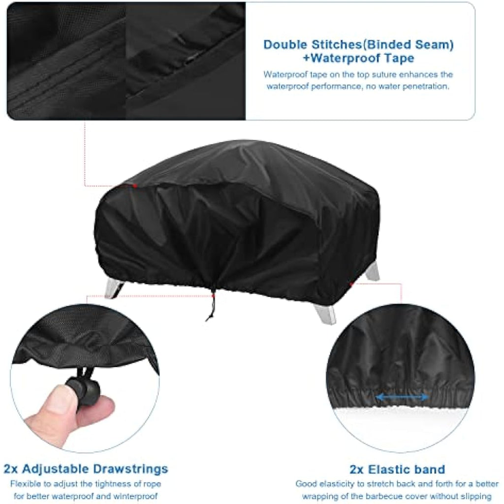 Vansheim Waterproof BBQ Grill Cover for Weber Q1000 | Oxford Fabric