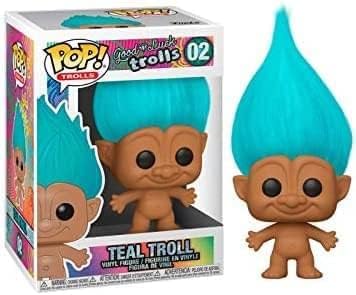 Funko Pop! Trolls Classic Teal Vinyl Figure – 3.75 Inch Collectible
