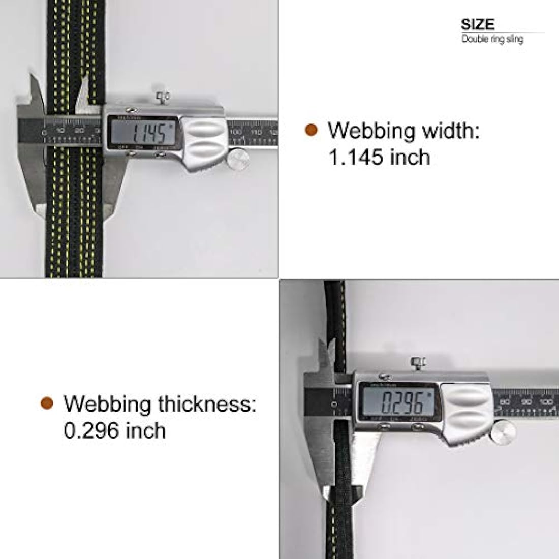 NewDoar Arborist Friction Saver | 43.3" Tree Climbing Rope Sling 22kN