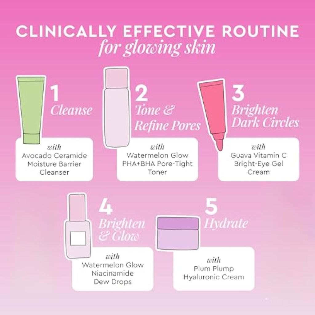 Glow Recipe Fruit Babies Skincare Kit – 5-Piece Travel Gift Set