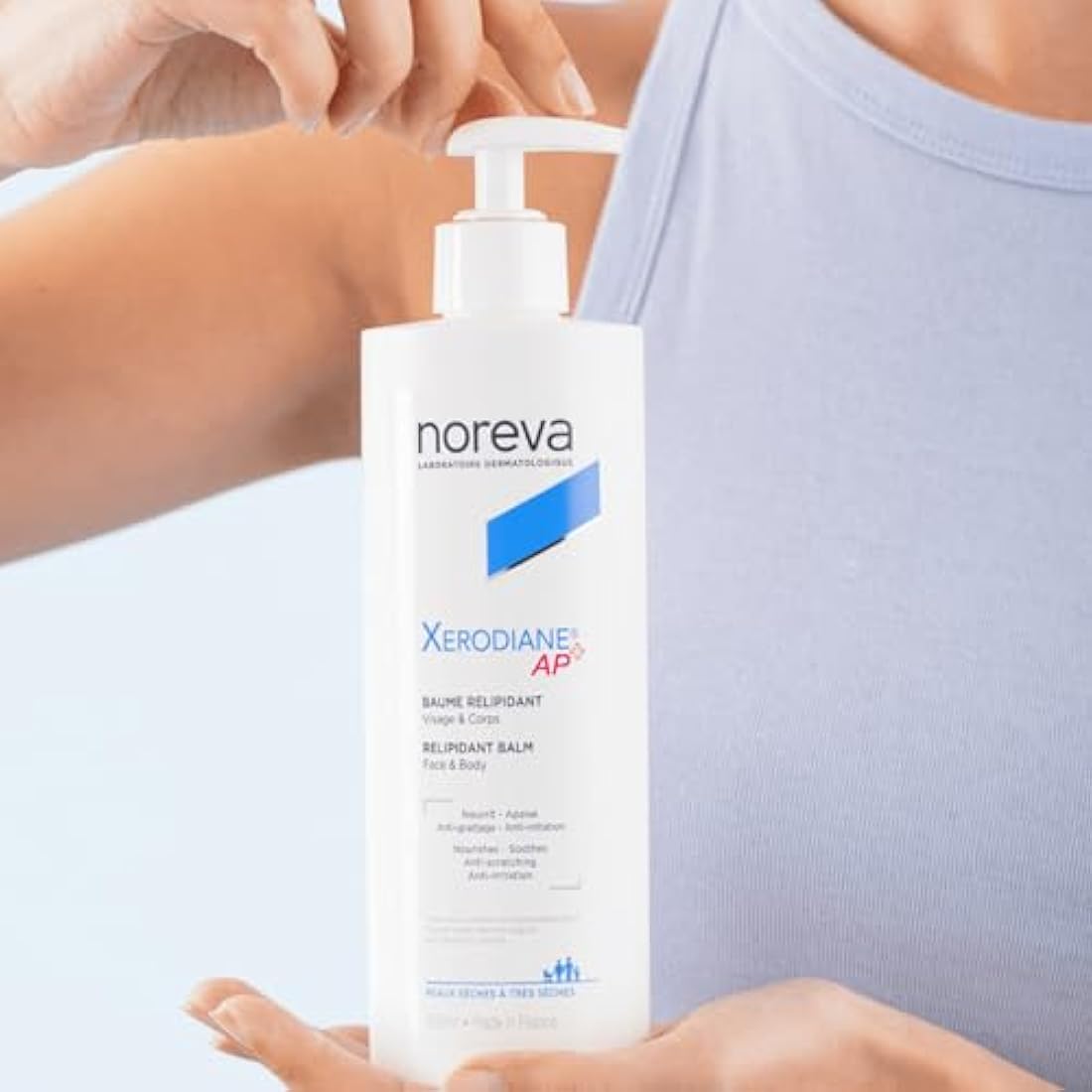 Noreva Xerodiane AP+ Relipidant Balm – Dry & Sensitive Skin Care 400ml