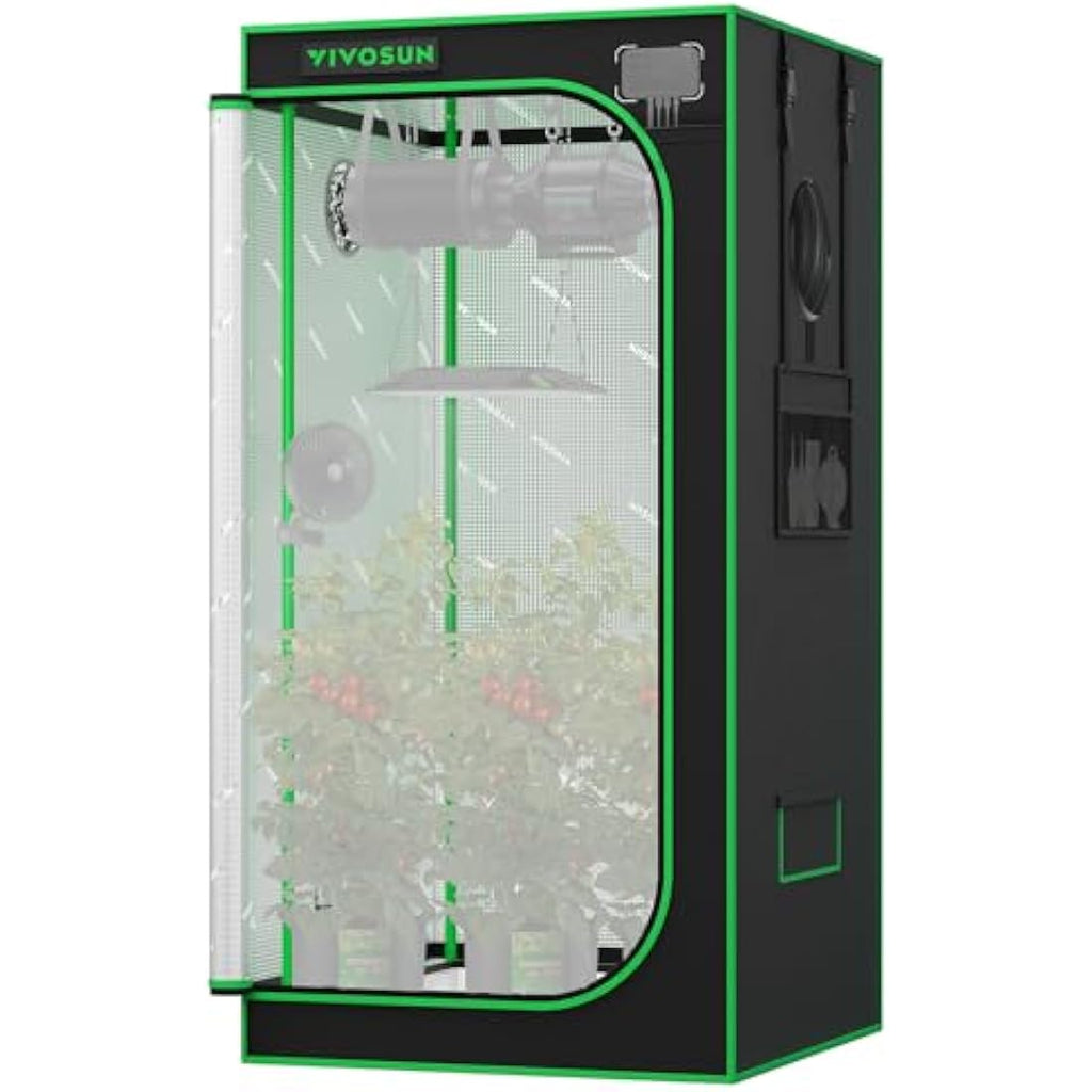 VIVOSUN Pro Grow Tent | 80x80x160cm Reflective Mylar with 22mm Poles