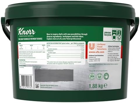 Knorr Gluten Free Gravy Granules for Meat Dishes - Bulk 25 Litres