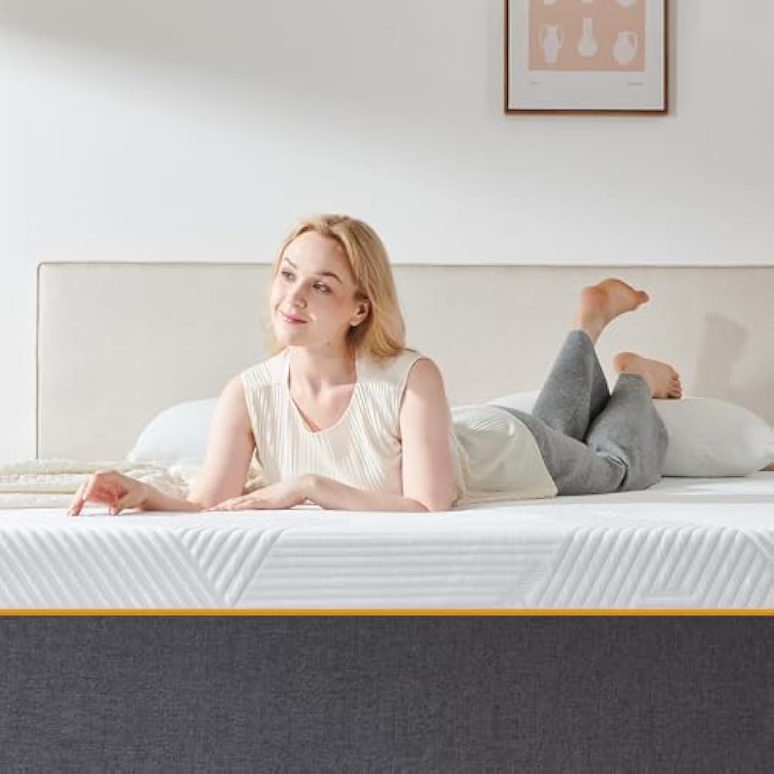 Sleremind Double Memory Foam Mattress | 22cm Medium Firm Orthopedic