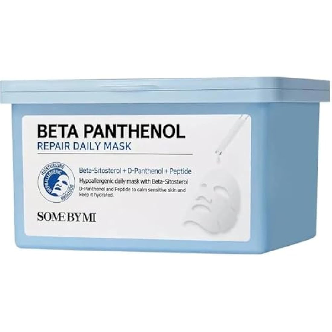 SOME BY MI Beta-Panthenol Repair Daily Mask - Vegan Skin Barrier Sheet Mask