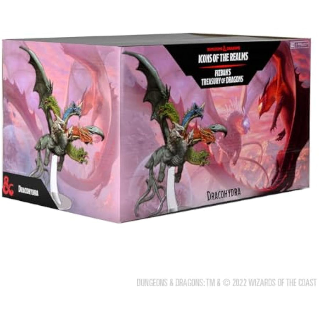 D&D Icons of the Realms: Dracohydra Miniature – Fizban's Treasury
