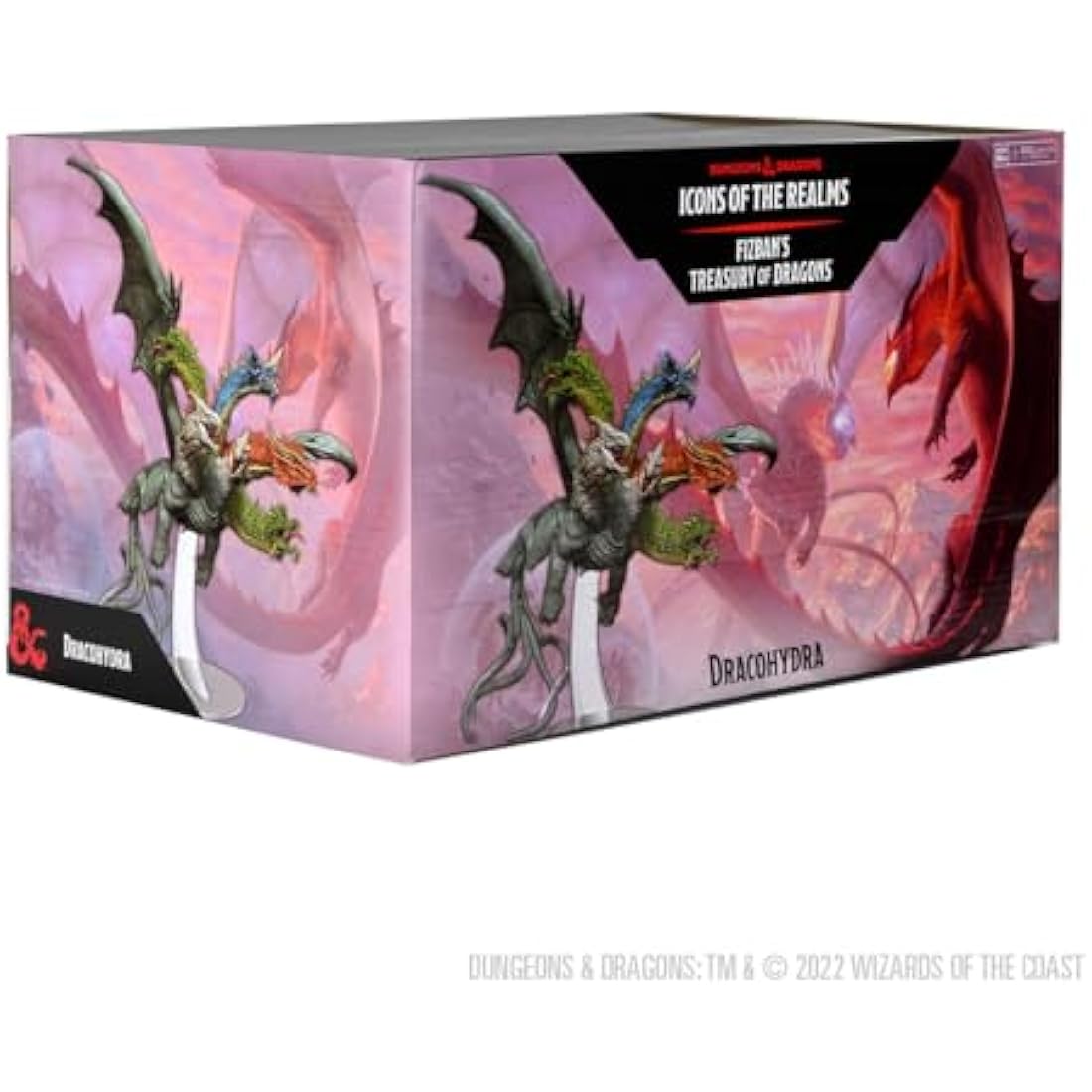 D&D Icons of the Realms: Dracohydra Miniature – Fizban's Treasury
