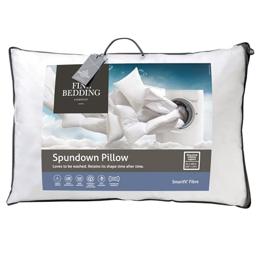 The Fine Bedding Company Spundown King Size XL Pillow | Medium Support