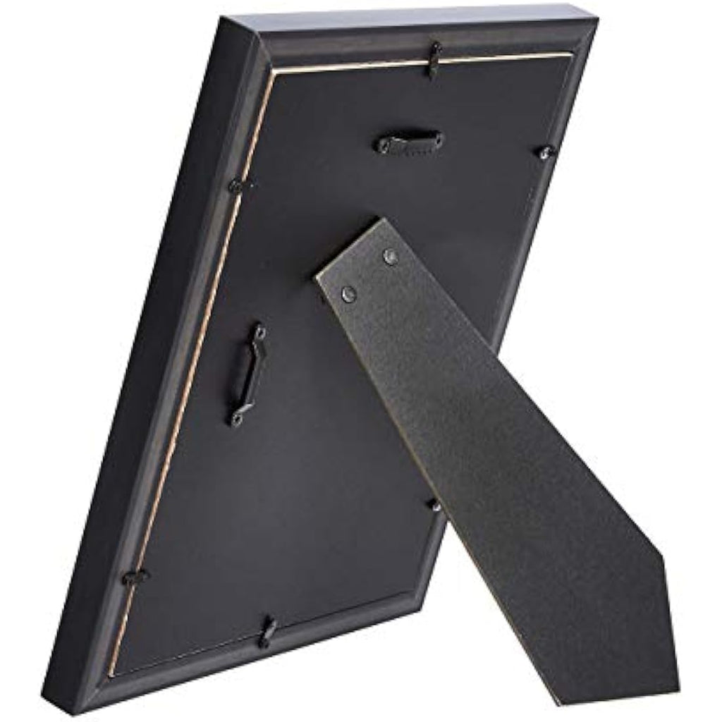 Rectangular Photo Frames - 2-Pack Black Glass 20x25 cm