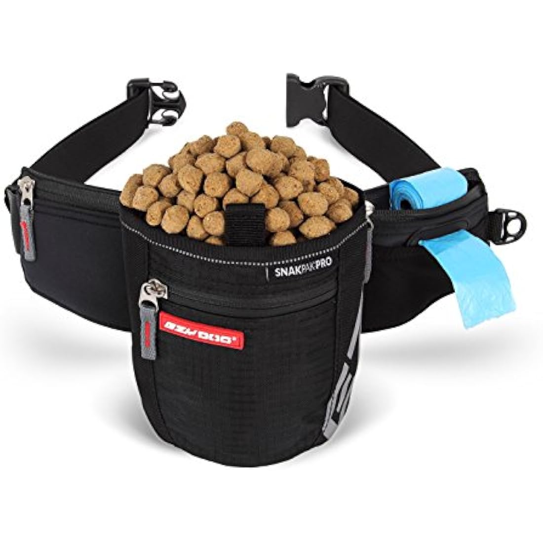 EzyDog Snak Pak Pro Dog Treat Bag | Waterproof Pouch with Waste Dispenser