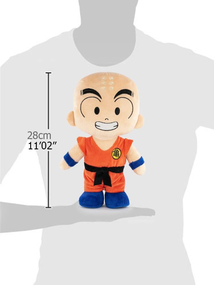 Snaps Krillin Dragon Ball Z Collectible Anime Plush Toy – 28cm
