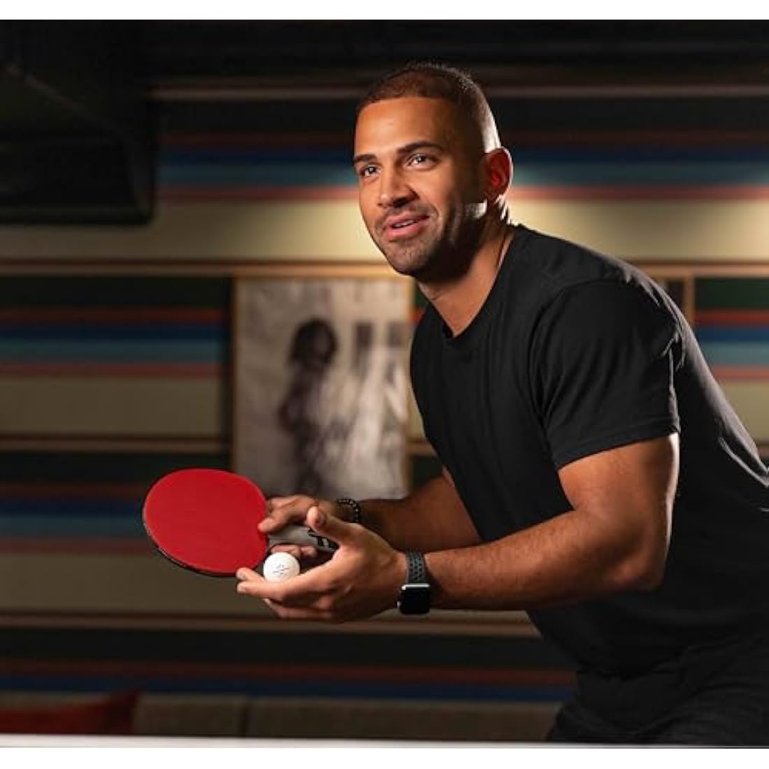 PRO SPIN Carbon Fibre Table Tennis Racket – Professional Ping Pong Bat