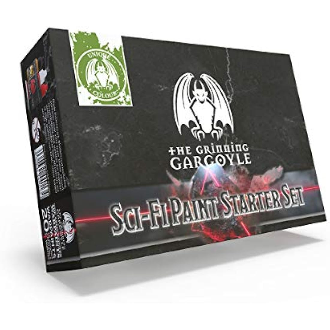 Grinning Gargoyle Sci-Fi Miniature Paint Set - 20 Colors with Brush