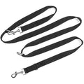YankMooM Double Ended Dog Training Lead | Multi-Function Rope Leash, Black