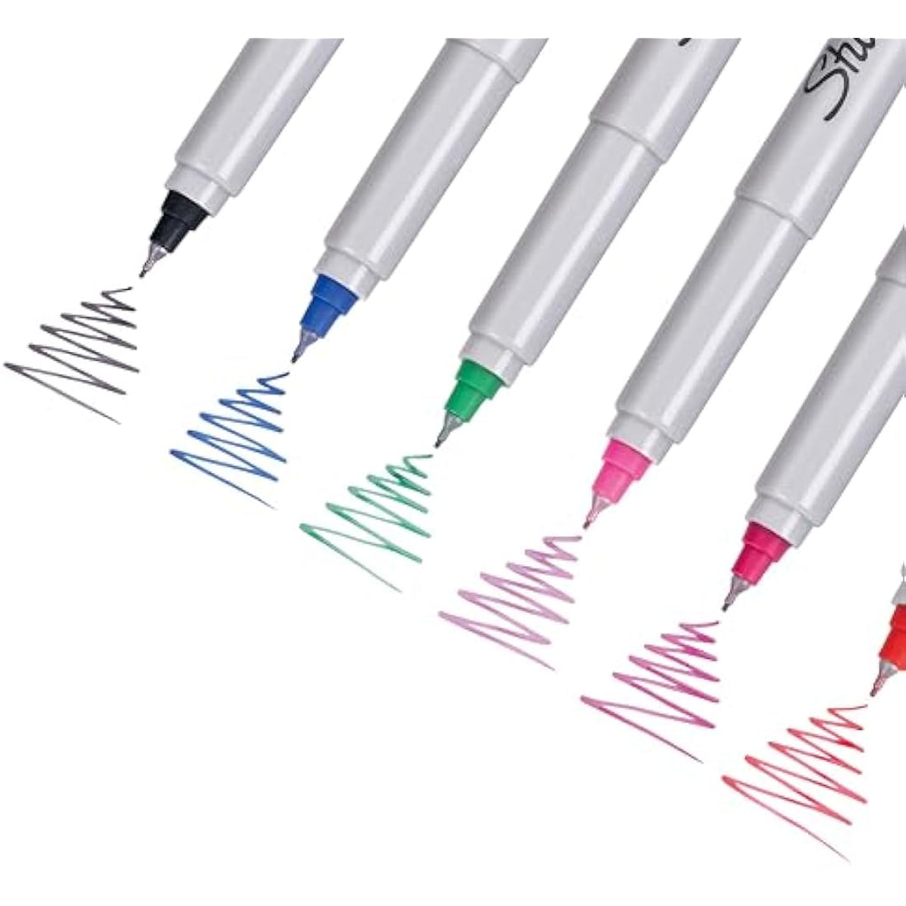 Sharpie Permanent Markers | Ultra Fine Point | Assorted Colours | 12 Pack