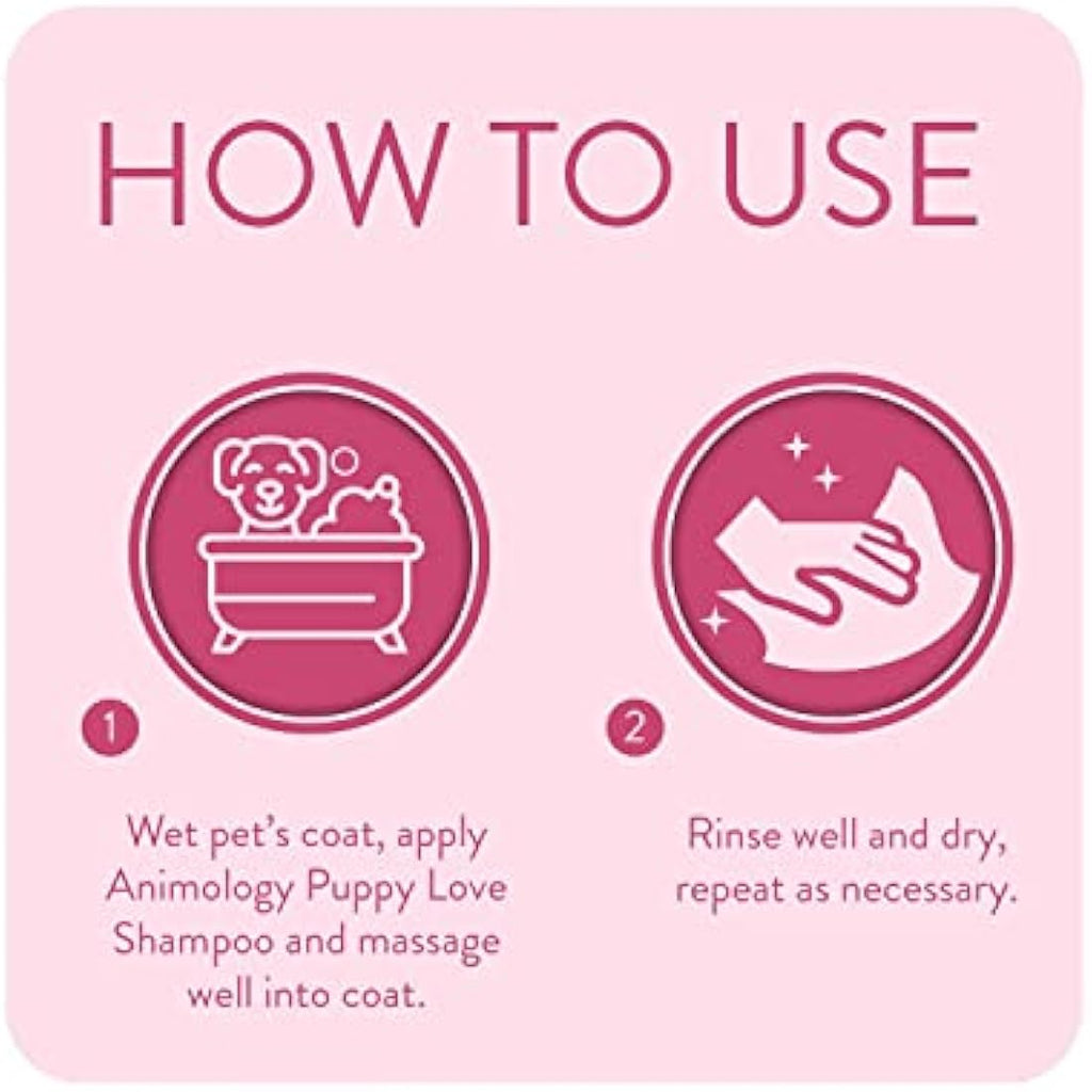 Animology Puppy Love Dog Shampoo – Gentle Cleanser for Puppies, 2.5L