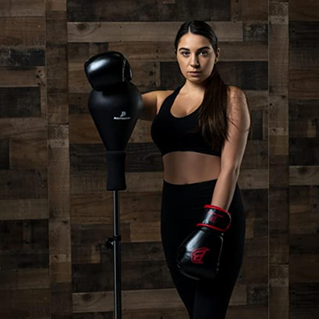 Jolof Store Punching Bag with Stand | Adjustable Height Boxing Set