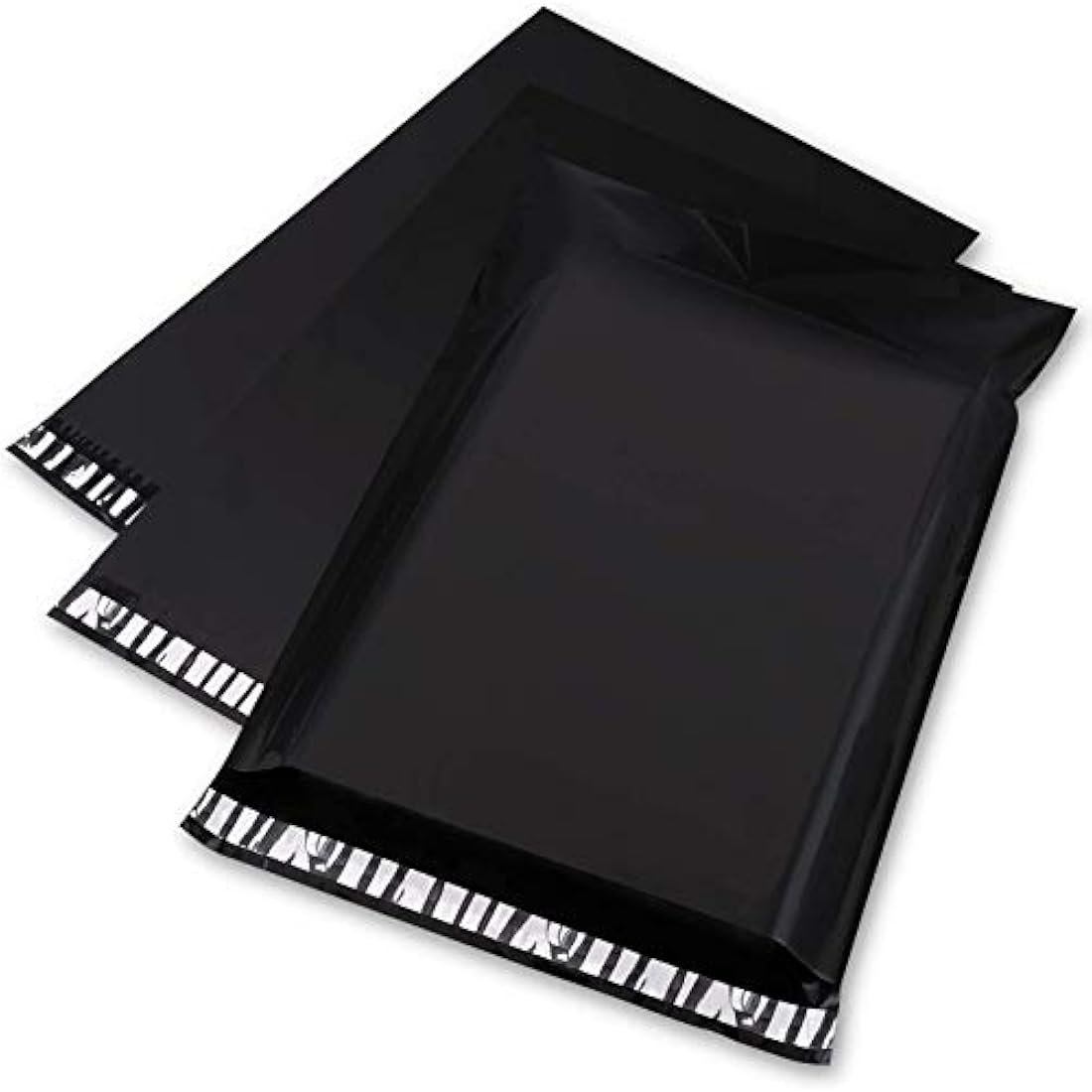 Switory Black Poly Mailers | 12x16 Inch Self-Sealing Shipping Bags - 100 Pack