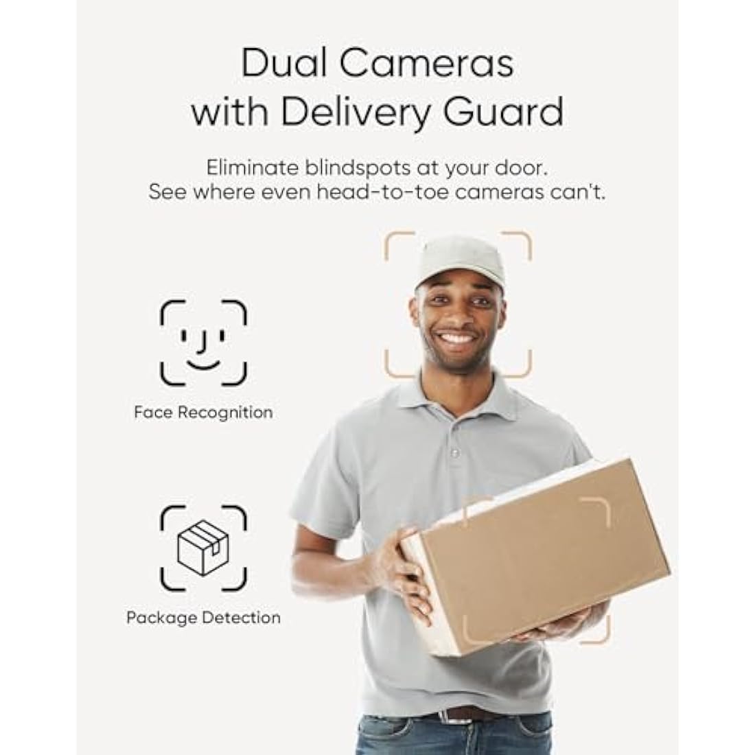 eufy Video Doorbell E340 – Dual 2K Cameras with Color Night Vision