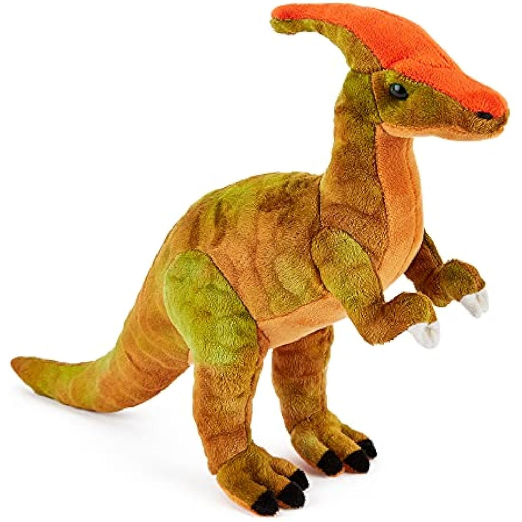 Zappi Co Parasaurolophus Dinosaur Plush Toy – Soft Stuffed Animal 38cm