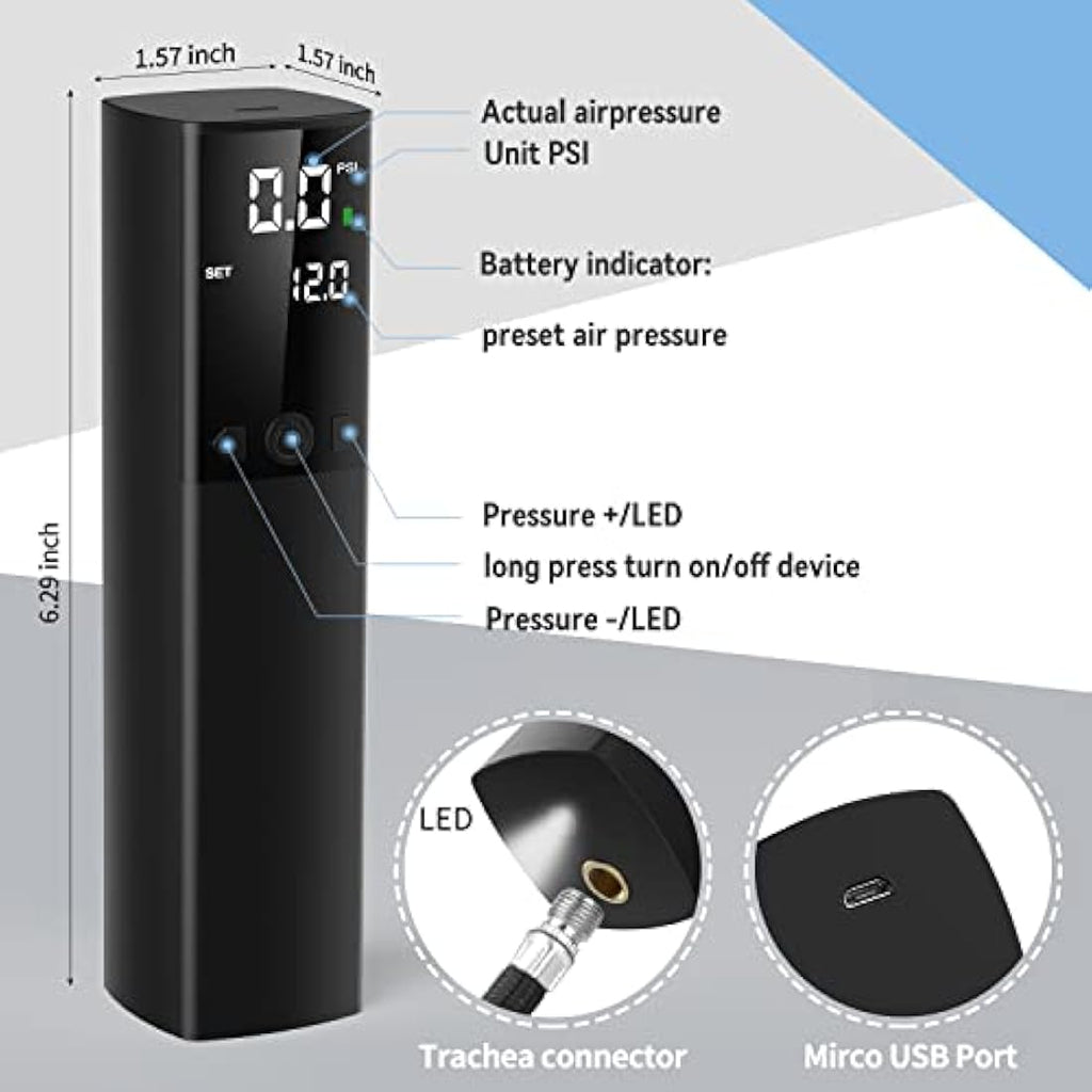 Electric Ball Pump – Smart Portable Inflator with LCD Display