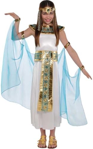 Girls Cleopatra Egyptian Queen Costume - Kids Fancy Dress