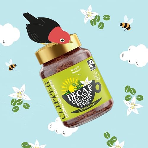 Clipper Organic Decaf Instant Coffee – 6 x 100g Fairtrade Arabica