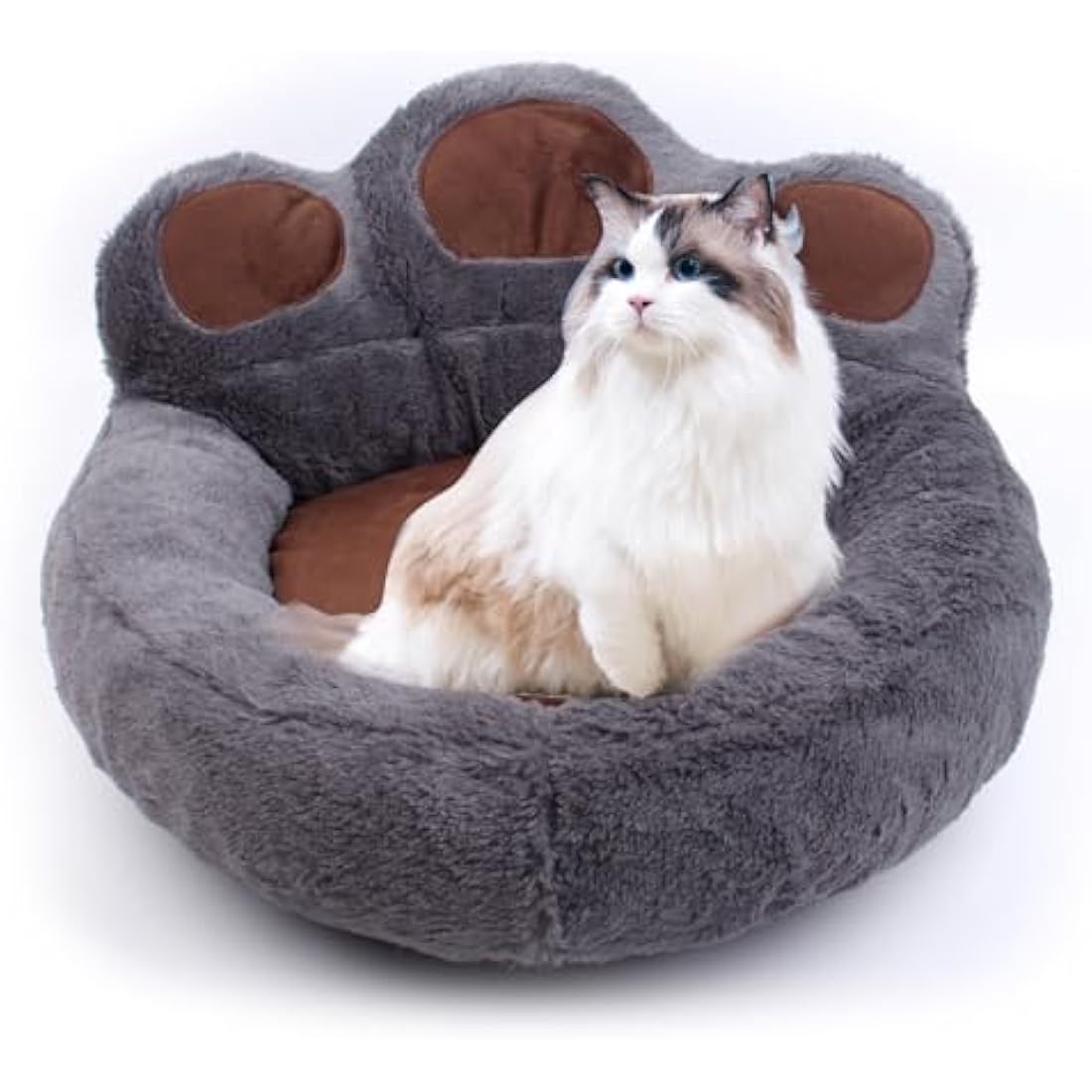 Jolof Store Washable Bolster Dog Bed | Soft Fleece Cozy Cat Bed