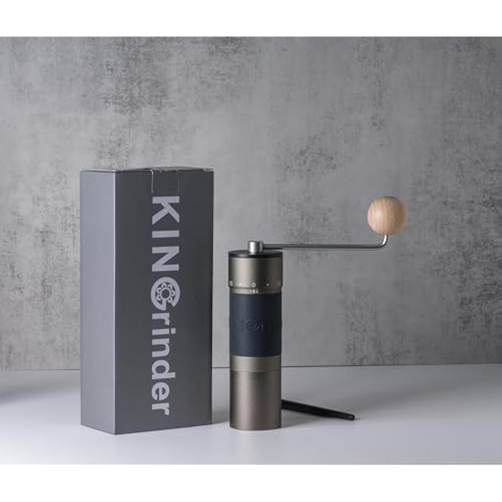 KINGrinder K6 Manual Coffee Grinder | Stainless Steel Conical Burr Mill