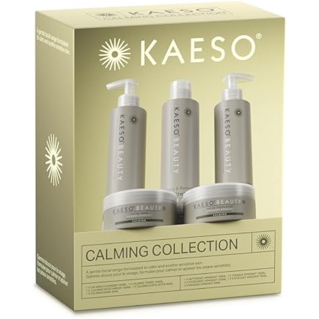 Kaeso Calming Facial Collection Kit for Sensitive Skin | Jolof Store