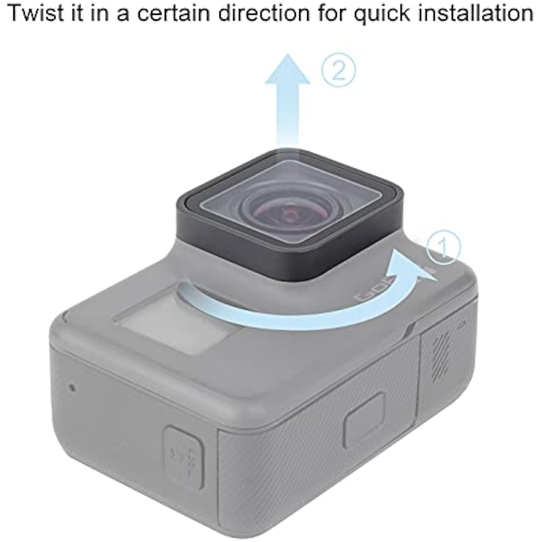 GoPro Hero 5/6/7 Black Waterproof Glass Lens Replacement