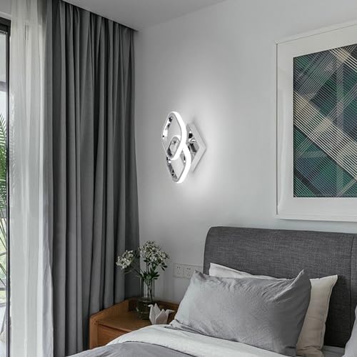 EIDISUNY Modern Square LED Ceiling Light – 22W Cool White Flush Mount