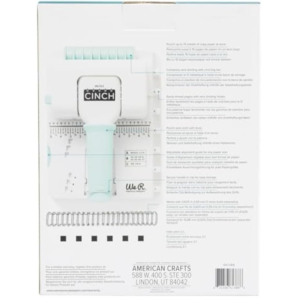 We R Memory Keepers Mini Binding Tool for Journals and Mini Albums